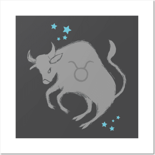 Taurus star sign Posters and Art